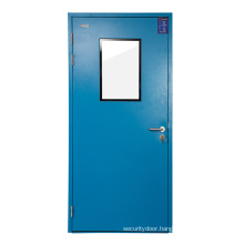 Best Price Double Layer Tempered Glass Steel Clean Room Door For Sale